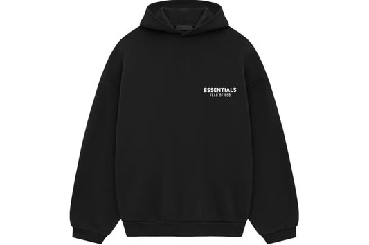 FW24 Fear of God Essentials Hoodie Black
