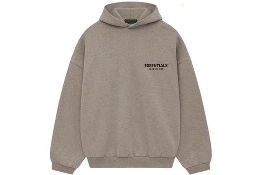 FW24 Fear of God Essentials Hoodie Heather Grey